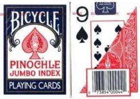 img 1 attached to 🔎 MAGNIFYING AIDS: Large Print Pinochle Playing Cards (2 Decks) - Enhance Your Game!