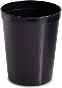 img 2 attached to 🥤 Non-Breakable Reusable Black Party Cups -16 oz, 16 Pack