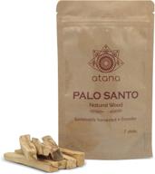 atana palo santo sticks: 7 authentic incense sticks for smudge, cleansing, and healing logo