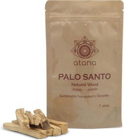 img 4 attached to Atana Palo Santo Sticks: 7 Authentic Incense Sticks for Smudge, Cleansing, and Healing
