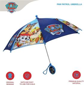 img 2 attached to Nickelodeon Little Character Rainwear Umbrella Umbrellas