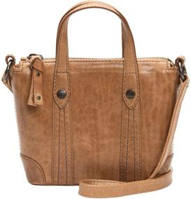 img 1 attached to Frye Melissa Crossbody Shopper Cognac Women's Handbags & Wallets and Crossbody Bags