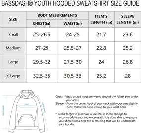 img 2 attached to BASSDASH Fishing Performance Sweatshirt for Boys' Clothing with Enhanced Durability