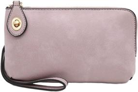 img 4 attached to 👜 Women's Small Crossbody Wristlet Clutch Handbags & Wallets for Wristlets