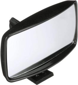 img 2 attached to 🚤 Universal Boat Mirror - Seachoice 79501 8 x 4 Inch Convex Safety Glass - Black ABS Plastic Housing