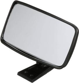 img 3 attached to 🚤 Universal Boat Mirror - Seachoice 79501 8 x 4 Inch Convex Safety Glass - Black ABS Plastic Housing