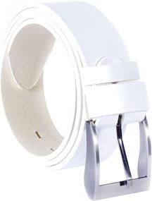 img 4 attached to Women Ladies Leather Belt Vegetable Women's Accessories