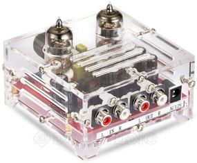 img 3 attached to 🔊 Enhance Your Audio Experience with HiFi Vacuum Tube Preamp Stereo Mini Class A Audio Preamplifier