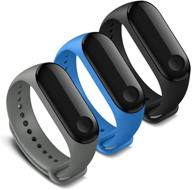 awinner запасные ремешки для xiaomi mi band 4 - стильные браслеты и браслеты (3 цвета) логотип