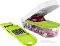 🧅 onion chopper pro - heavy-duty vegetable chopper slicer dicer cutter | tear-free | 80% stronger | cheese & veggie chopper | kitchen cutter dicer with 2 blades logo