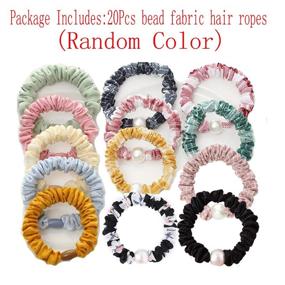 img 3 attached to Jiefeng Premium Scrunchies Women Accessories