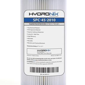img 1 attached to Hydronix SPC 45 2010 Polyester Pleated Filter
