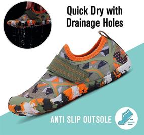 img 1 attached to Quick-Drying Aqua Sports Sneakers: CIOR Water Shoes for Kids, Boys & Girls