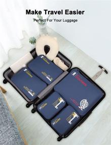 img 3 attached to Packing Travel Luggage Organizers Medium