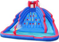 enhanced inflatable water slide park logo