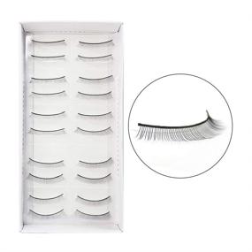 img 2 attached to 👁️ LASHVIEW Self-Adhesive Practice Lashes Strip for Eyelash Extensions Training (2pcs/lot)