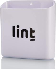 img 4 attached to 🧲 Caroeas Magnetic Lint Bin for Laundry Room - Hanging Slim Space-Saver Trash Can for Dryer and Washer - Laundry Storage Container with Slim Laundry Basket Design