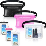 waterproof including universal cellphone touchable logo