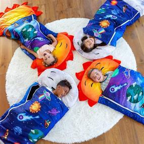 img 2 attached to 🛏️ 66 26 Kid Sleeping Bag: Premium Comfort for Children's Home Store Adventures