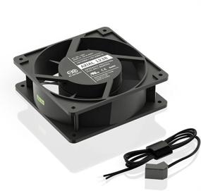 img 3 attached to Муфтовый вентилятор "AXIAL 1238W" - высокоскоростной вентилятор 120 мм🌀 x 38 мм, 120 V AC, сертифицированный UL для проектов по охлаждению и вентиляции.