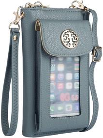 img 4 attached to 👜 Crossbody Women's Handbags & Wallets with Phone Holder – Functional and Stylish