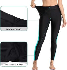 img 2 attached to 🩱 ATTRACO High-Waisted Swim Leggings for Women - Swimwear & Cover Ups