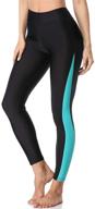 🩱 attraco high-waisted swim leggings for women - swimwear & cover ups logo