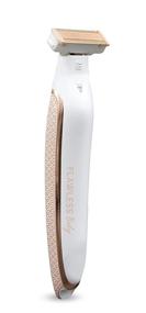 img 4 attached to 🌸 Rechargeable White/Rose Gold Ladies Shaver and Trimmer by Finishing Touch Flawless Body