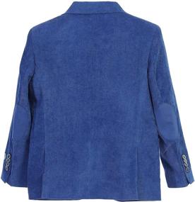 img 1 attached to Boys' Gioberti Camel Corduroy Blazer Jacket - Ideal for Suits & Sport Coats - Clothing