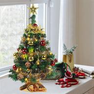christmas tabletop artificial decorations ornaments logo