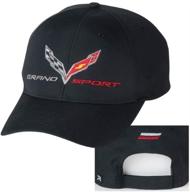 corvette grand sport flag hat logo