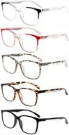 eyekepper 5 pack large frame reading glasses for men and women logo