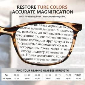 img 1 attached to Eyekepper 5 Pack Large Frame Reading Glasses for Men and Women