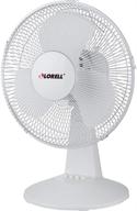 lorell 12" oscillating desk fan - sleek light gray design for effective cooling логотип