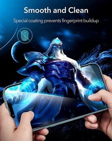 img 1 attached to ESR Compatible Installation Ultra Tough Tempered Glass Cell Phones & Accessories