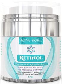 img 4 attached to 💧 Powerful Hydrating Retinol Cream Moisturizer for Face and Eye Area - Age-Defying Treatment with Retinol, Hyaluronic Acid & Vitamin E for Smooth Skin - Reduce Wrinkles & Fine Lines, Day and Night Formula - 1.7 Fl Oz