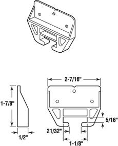 img 1 attached to 221376 Sliding Drawer Track Glides by Slide Co