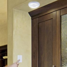 img 1 attached to 💡 Cordless Ceiling/Wall Light with Remote Control - Versatile and Convenient Illumination for Your Everyday Home