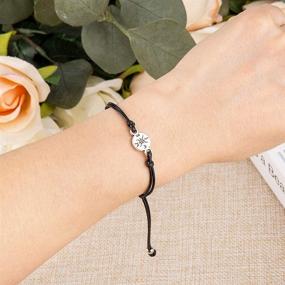 img 3 attached to Azalea Bracelets Distance Matching Relationship Girls' Jewelry