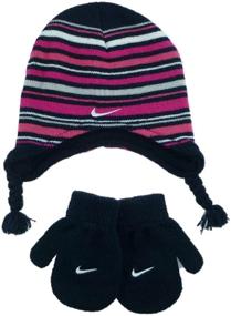img 1 attached to Nike Girls Mittens 12 24 Months Boys' Accessories
