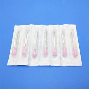 img 3 attached to 💉 Convenient Disposable Sterile Needles - 100 Pack (18G, 1.5IN/38mm)