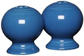 img 2 attached to 🌶️ Fiesta Salt and Pepper Shaker Set, 2-1/4-Inch, Lapis - Vibrant Tabletop Accents for Seasoning Delights!