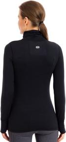 img 1 attached to 🌬️ Comfy and Cozy: Terramar Women's Cloud Nine Turtleneck for Ultimate Winter Warmth