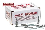 🔩 wej self drilling drywall anchors industrial: strong and efficient solutions for wall installations logo