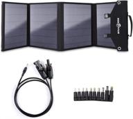 🌞 rockpals sp002: foldable 60w solar panel charger for portable power stations & usb devices - compatible with jackery explorer, flashfish, marbero, baldr, paxcess - qc3.0 usb ports logo