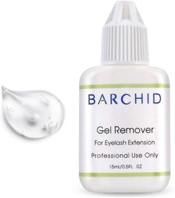img 1 attached to 👁️ BARCHID Eyelash Extension Remover - Dissolves Strongest False Lash Adhesive in 60 Secs!