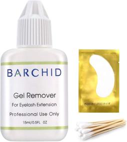 img 4 attached to 👁️ BARCHID Eyelash Extension Remover - Dissolves Strongest False Lash Adhesive in 60 Secs!