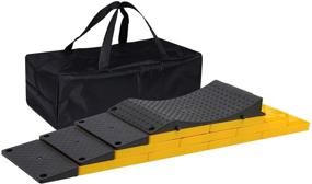 img 4 attached to 🚐 Homeon Wheels RV Leveling Blocks: Heavy Duty Camper Leveling Blocks and Chocks with Anti-Slip Pads