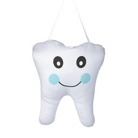 img 4 attached to 💙 Lillian Rose Tooth Fairy Hanging Pillow, Blue, 6.75x7.5 Inch, Single Pack
