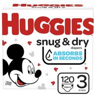 unbeatable protection with huggies snug & dry baby diapers logo